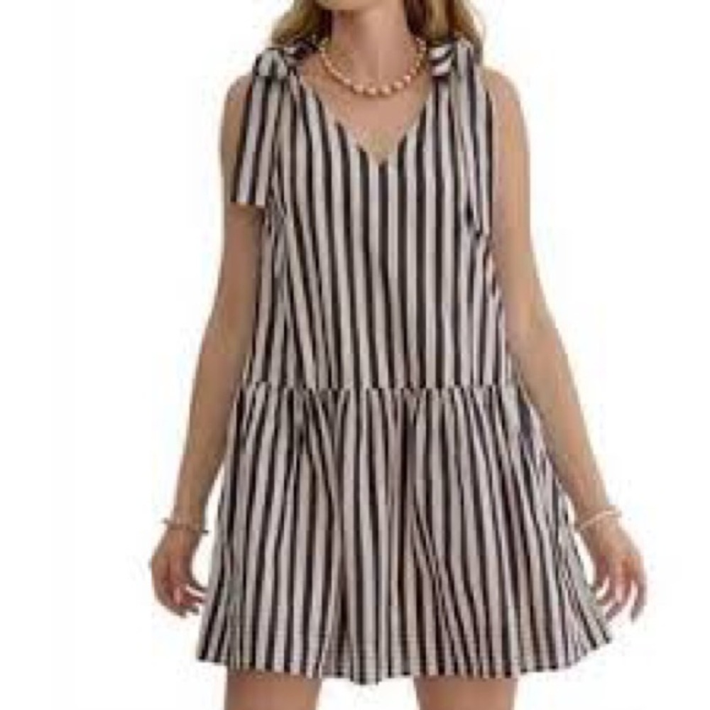 Entro Stripped Dress
